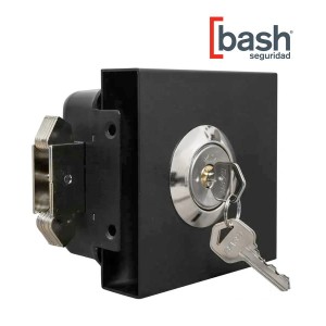 CERRADURA BASH SOBREPONER CILINDRO INCORP MOD 1002