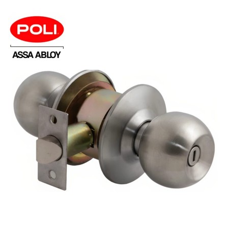 CERRADURA POLI SFERA 11204 BANO DORMITO INOX BT 11
