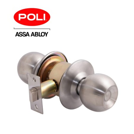 CERRADURA POLI SFERA 11205 SIMPLE PASO INOX BT 112