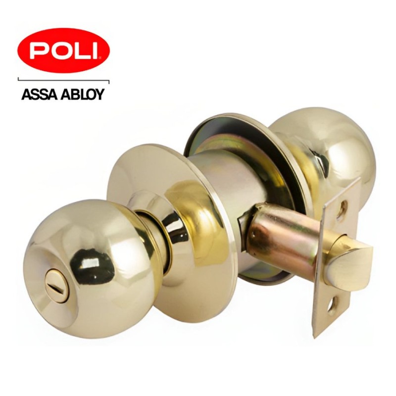 CERRADURA POLI SFERA 11304 BANO DORM BRON BT 11304