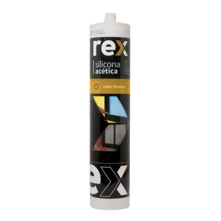 SILICONA REX BANO Y COCINA BRONCE 300 ML (ACETICA)