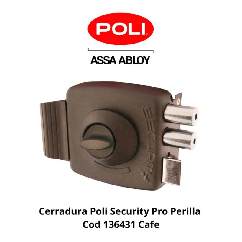 CERRADURA POLI SECURITY PRO PERILLA COD 136431 CAF