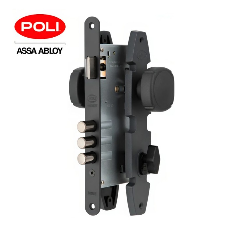 CERRADURA POLI NORDICA OVAL B60 POMO OFICINA 15508