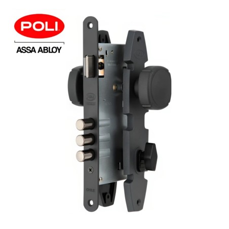 CERRADURA POLI NORDICA OVAL B60 POMO OFICINA 15508