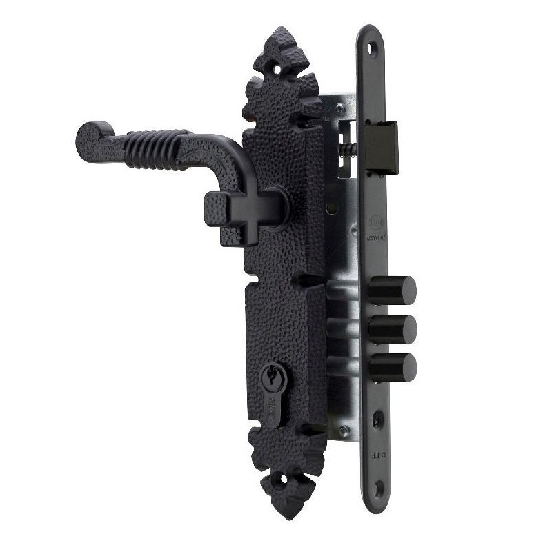 CERRADURA POLI BR RUSTICO MANILLA ACCESO COD 10548