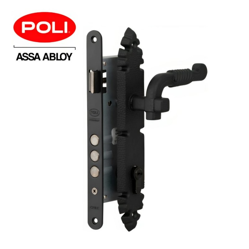 CERRADURA POLI BR RUSTICO MANILLA ACCESO COD 10468