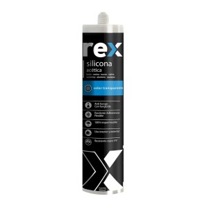SILICONA REX BANO Y COCINA TRANSPARENTE 300 ML (AC