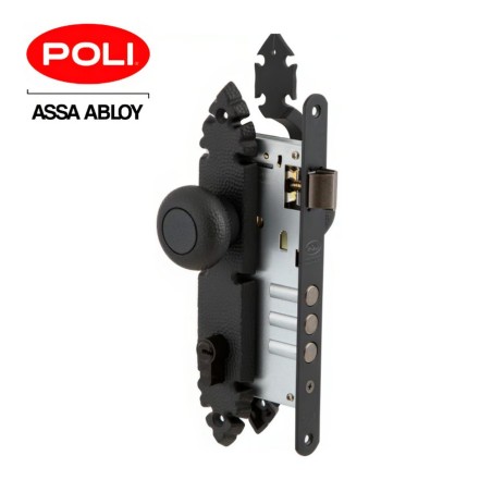 CERRADURA POLI BR RUSTICO POMO ACCESO COD 105121 T