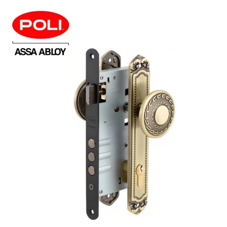 CERRADURA POLI BARROCA BR ENVEJ POMO ACCESO COD 10