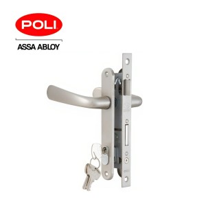 CERRADURA POLI EMBUTIDA PUERTA ALUMINIO COD 104731