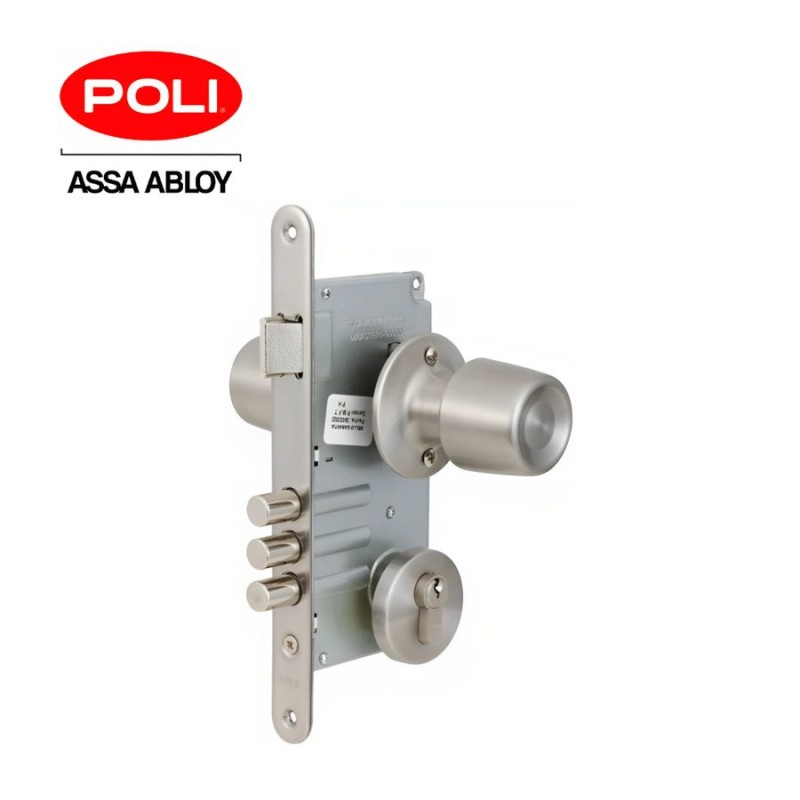 CERRADURA POLI EMBUTIDA URBANO OFICINA B60COD 1053
