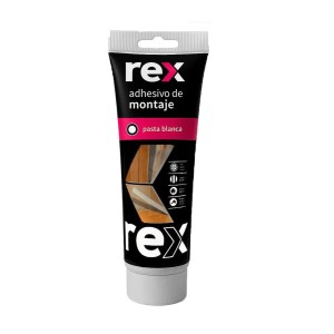 SILICONA REX MONTAJE BLANCO 250 ML (POMO)