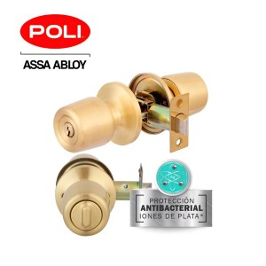 CERRADURA POLI TUBULAR 8203 OFIC/DORMIT BR COD 820