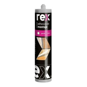 SILICONA REX MONTAJE BLANCO 300 ML 30328