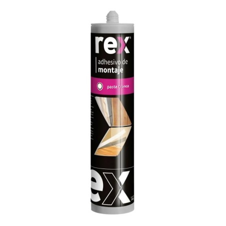 SILICONA REX MONTAJE BLANCO 300 ML 30328