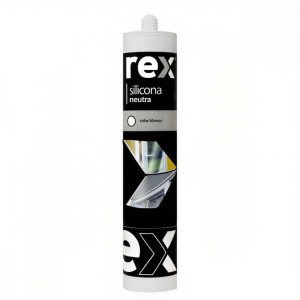 SILICONA REX NEUTRA BLANCA P/POLICARBONAT 300 ML