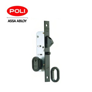 CERRADURA POLI EMBUTIDA PUERTA ALUMINIO COD 104781