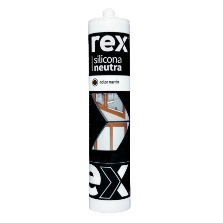 SILICONA REX NEUTRA MARRON CARTUCHO 300 ML 30498
