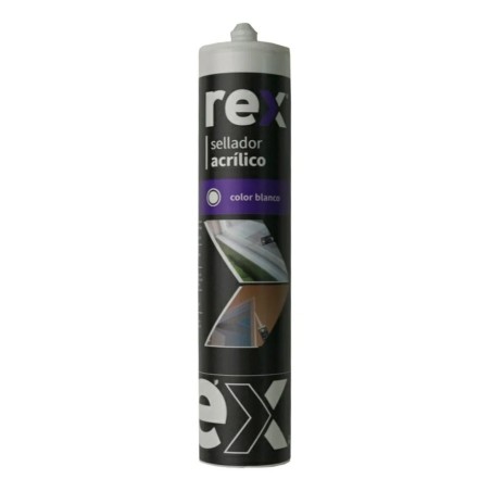 SILICONA REX SELLANTE ACRILICO BLANCO 300 ML 30123