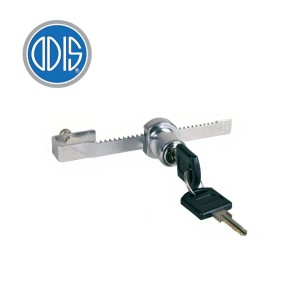 CERRADURA ODIS PUERTA VIDRIO 2 LLAVES MODELO 1589-
