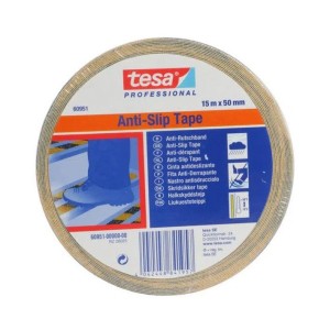 CINTA ANTIDESLIZANTE 15 MT X 50 MM TESA AMARILLO/N