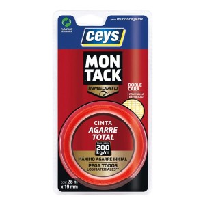 CINTA DOBLE FAS CEYS MON TACK CON MALLA 300 KG