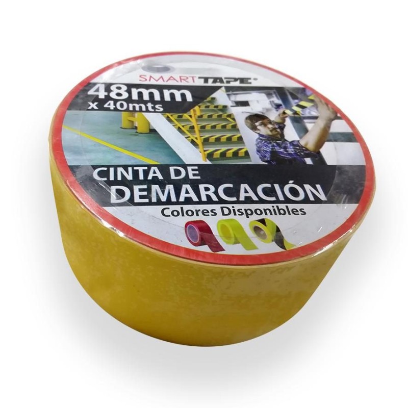 CINTA DE DEMARCACION AMARILLA SMART TAPE 48 MM X 4