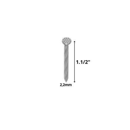 CLAVO CONCRETO ESTRIADO 11/2"