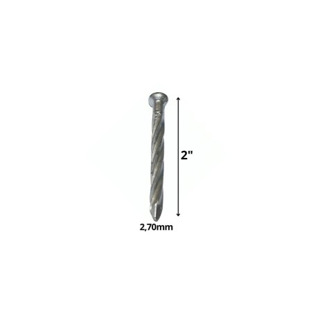 CLAVO CONCRETO ESTRIADO 2,0"