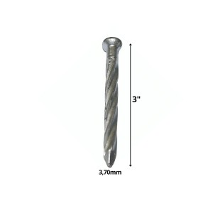 CLAVO CONCRETO ESTRIADO 3,0"