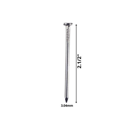 CLAVO CORRIENTE (63) 2,1/2" BOLSA 1 K