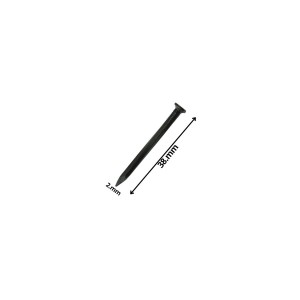CLAVO CONCRETO LISO NEGRO 2,0 X 38 MM