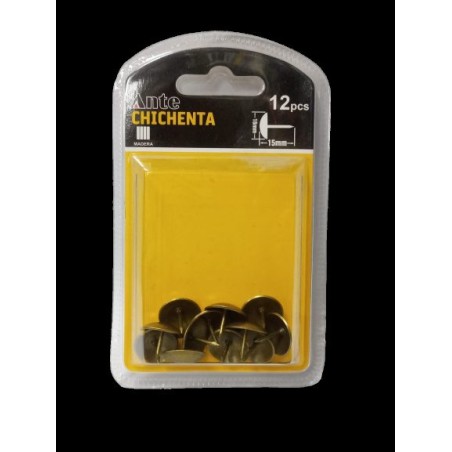 CLAVO TAPICERO 16X15MM 12PCS 242064