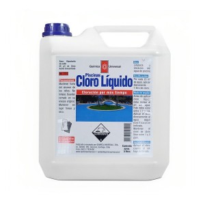 CLORO PISCINAS QUIMICA UNIVERSAL BIDON 5 LTS