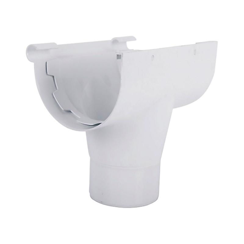 Cubeta Chica Bajada Agua Lluvia Blanca 80/75 64040