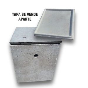 CAMARA HORMIGON ELECTRICIDAD 40X40X60 S/TAPA 133 K
