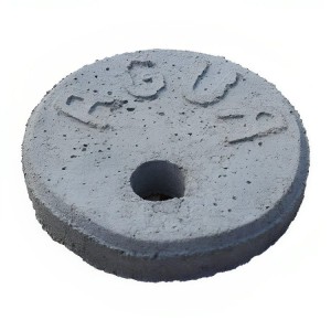 TAPA DE CONCRETO GUARDALLAVE REDONDA 125 MM 250225
