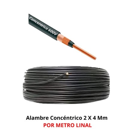 ALAMBRE CONCENTRICO 2 X 4 MM