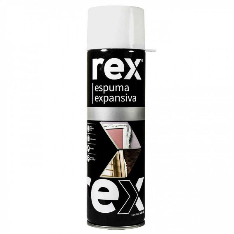 ESPUMA DE POLIURETANO REX 500 GR 30068 - 30448