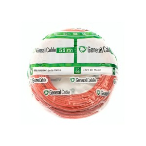 CABLE LIBRE HALOGENO (EVA) 1,5 MM ROJO
