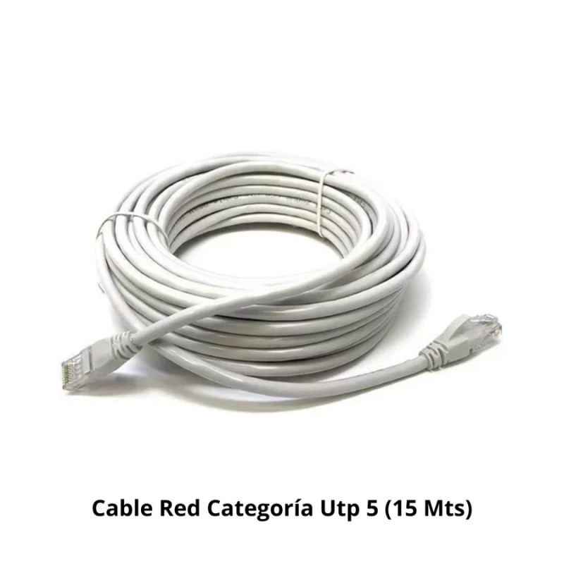 CABLE RED CATEGORIA UTP 5 (15 MTS)