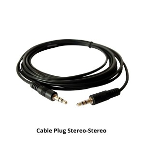 CABLE 3 PLUG RCA A 3 PLUG RCA TRANSPARENTE 1.80 MT