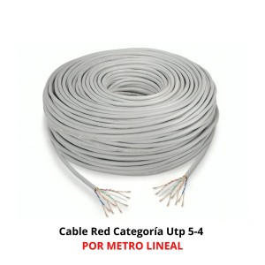 CABLE RED CATEGORIA UTP 5-4 X MT