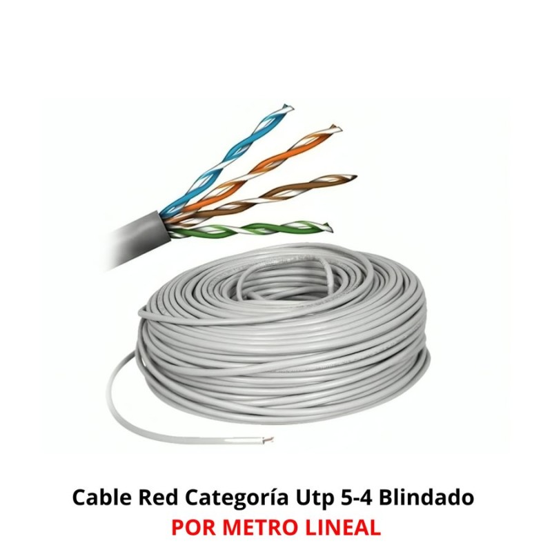 CABLE RED CATEGORIA UTP 5-4 BLINDADO