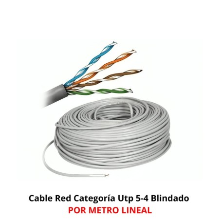 CABLE RED CATEGORIA UTP 5-4 BLINDADO