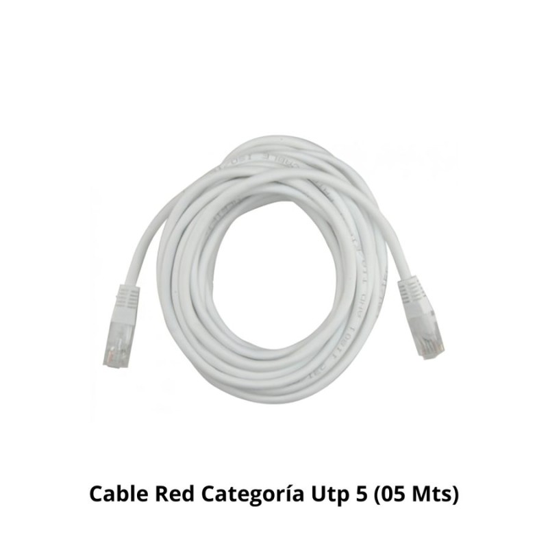 CABLE RED CATEGORIA UTP 5 (05 MTS)