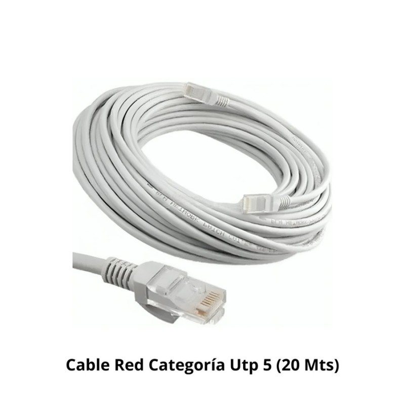 CABLE RED CATEGORIA UTP 5 (20 MTS)