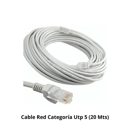 CABLE RED CATEGORIA UTP 5 (20 MTS)