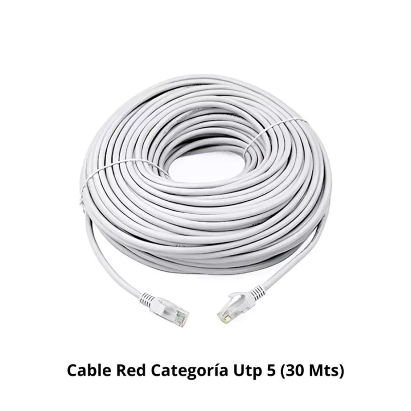 CABLE RED CATEGORIA UTP 5 (30 MTS)