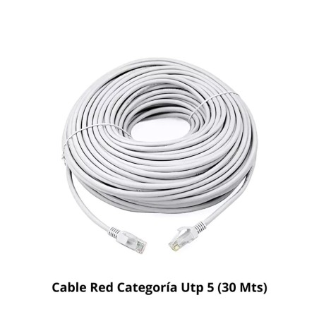 CABLE RED CATEGORIA UTP 5 (30 MTS)